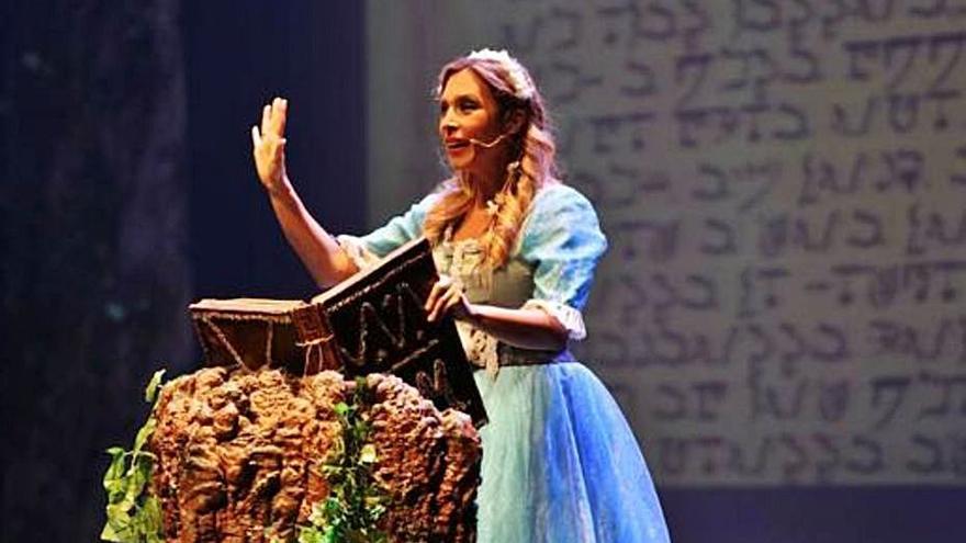 Gisela era la protagonista del musical para 400 niños. | L-EMV