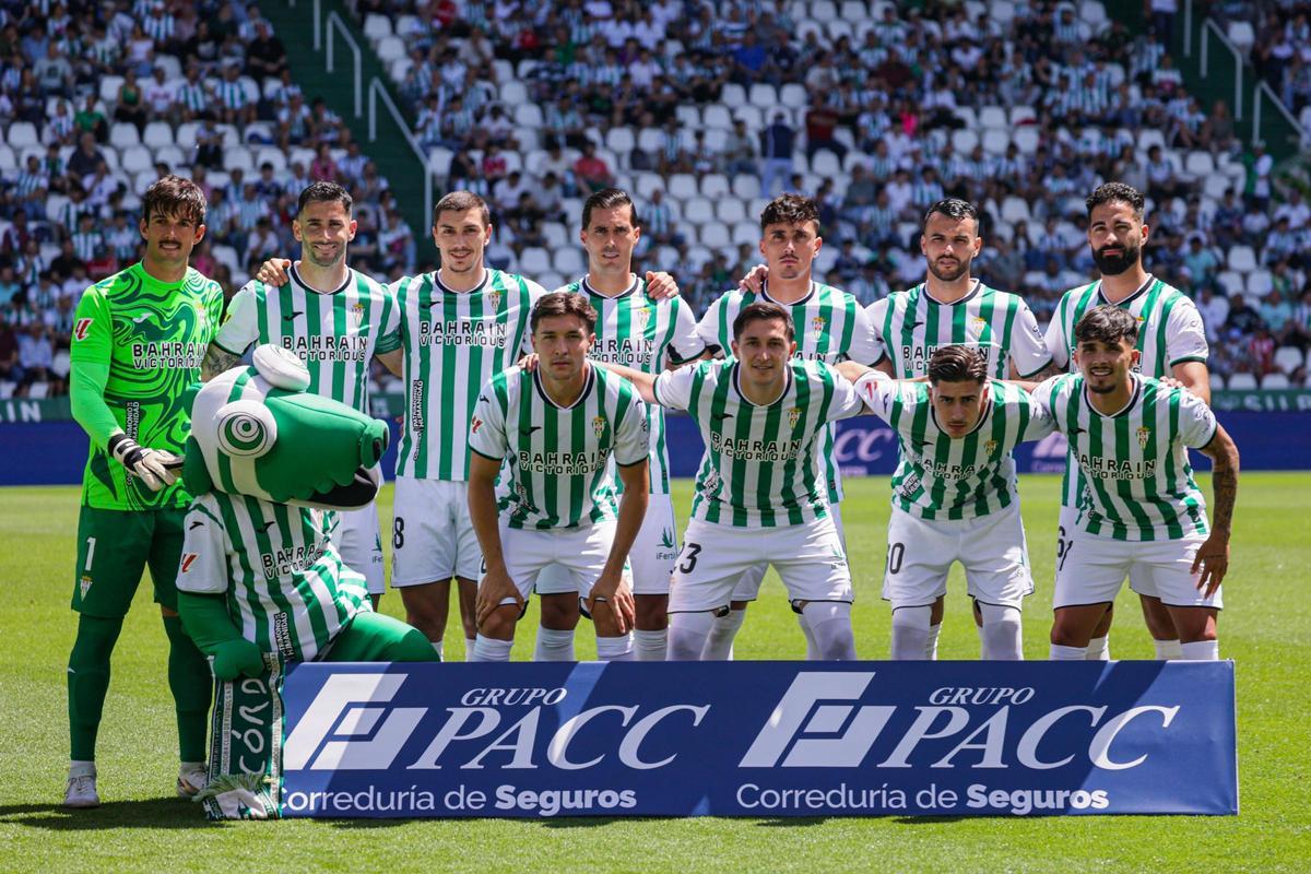 Once inicial del Córdoba CF ante el Sporting de Gijón.