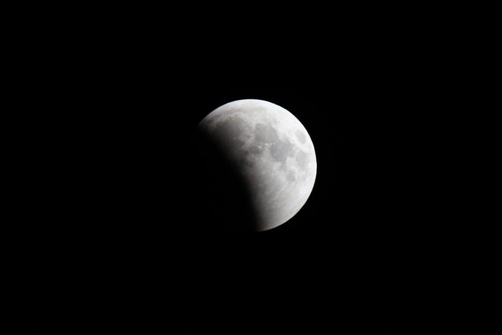 L'eclipsi de lluna des de Palafrugell