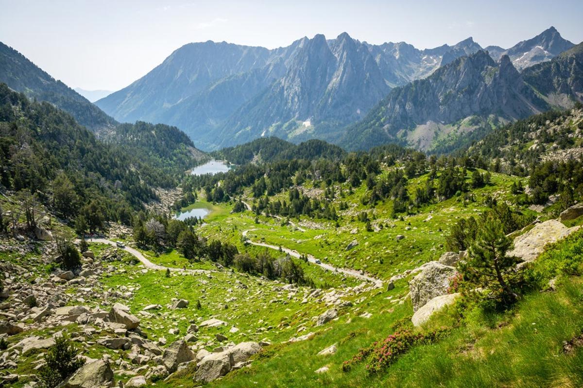 Parque Nacional de Aigüestortes y Lago de Sant Maurici.