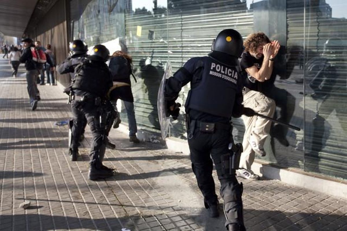 Els incidents del 29-M, vistos per Miquel Monfort