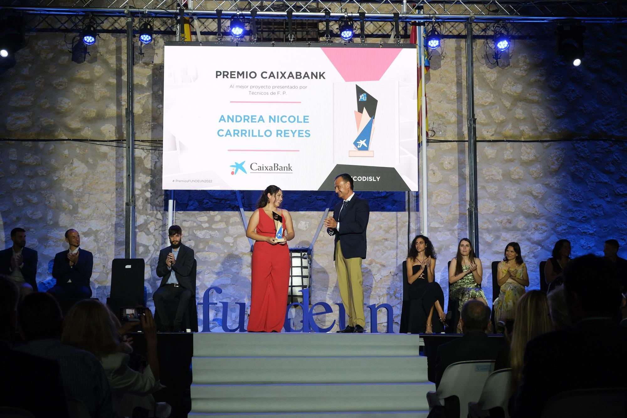 Gala de entrega de premios Fundeun en el Castillo de Santa Bárbara