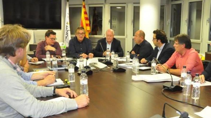 Reunió de la federació amb els delegats territorials