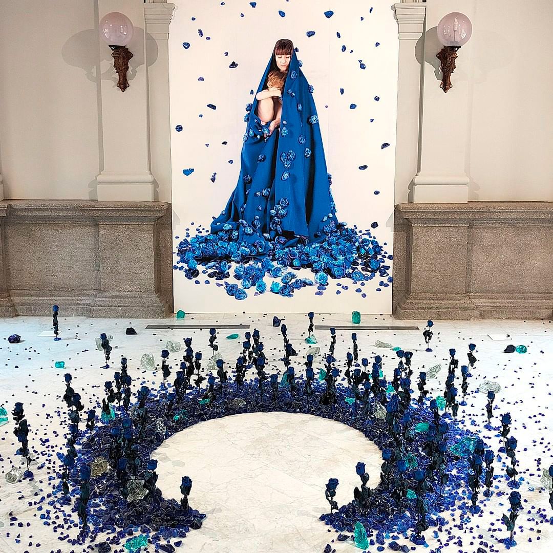 Exposición "Mater Oblatio", de la avilesina Soledad Córdoba, en el Museo Lázaro Galdiano de Madrid