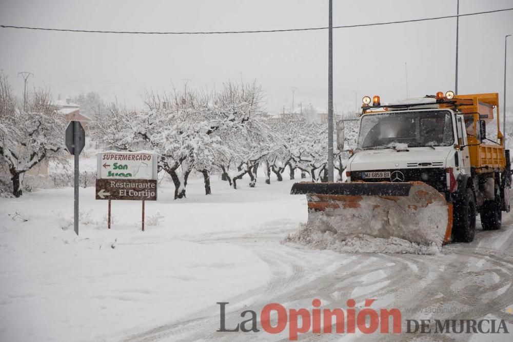 Nieve en el Noroeste de la Región