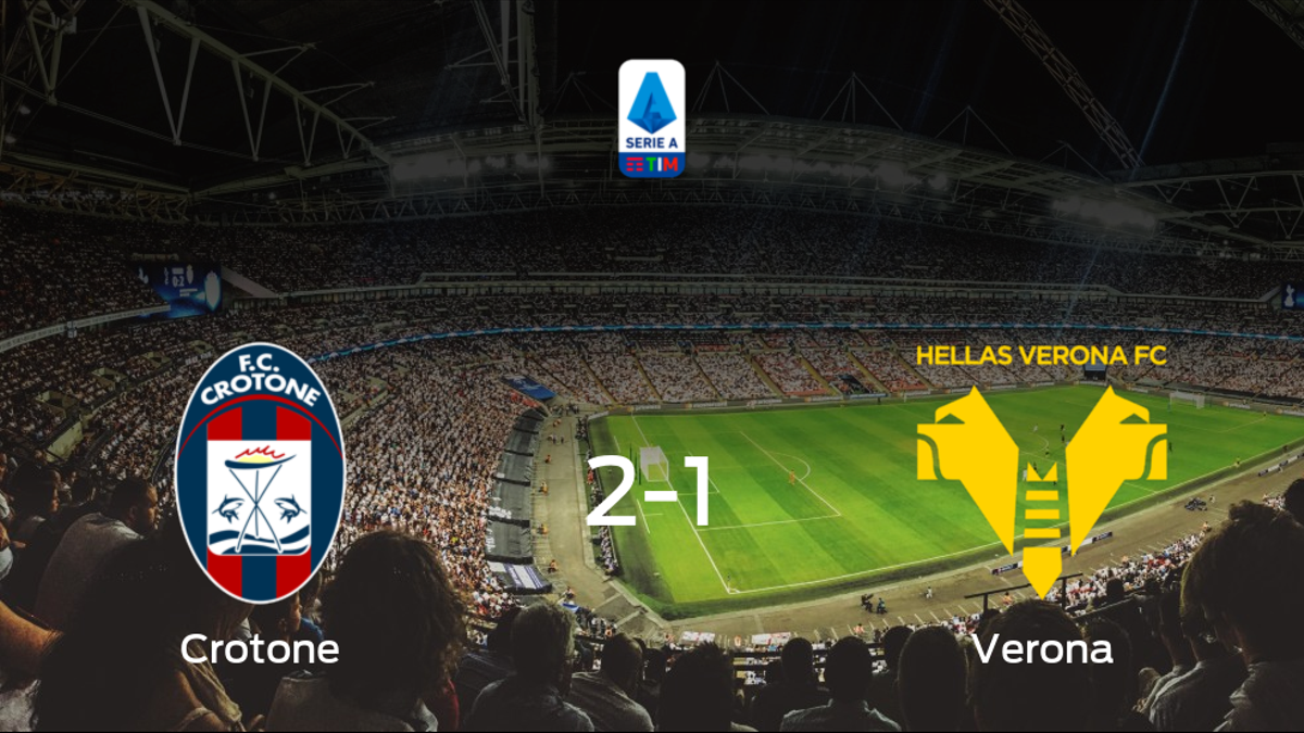 El Crotone vence 2-1 frente al Hellas Verona