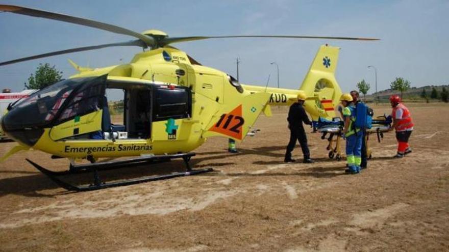 Estable y en observación la mujer de 56 años herida en un accidente de parapente