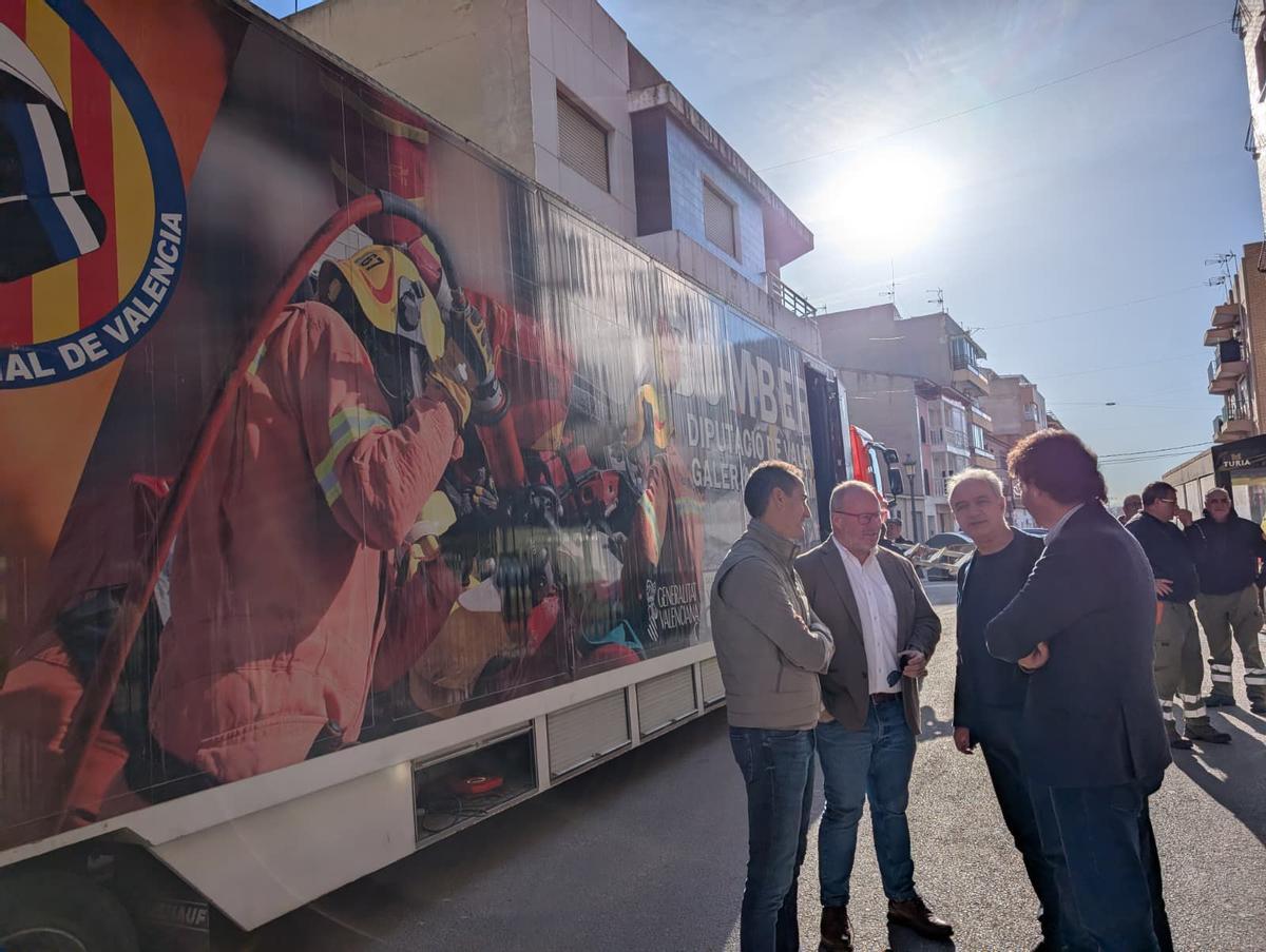 La jornada contó con la participación del diputado de Medio Ambiente y presidente del CPBV, Avelino Mascarell, el director general de Emergencias, Vicente León, y del alcalde de Utiel y diputado provincial, Ricardo Gabaldón.