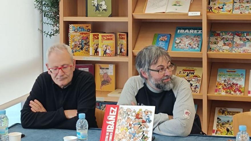 Argiz y De la Calle: &quot;Ibáñez representa la historia y evolución del cómic español&quot;