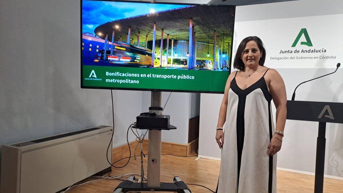 La delegada de Transportes, Camen Granados.