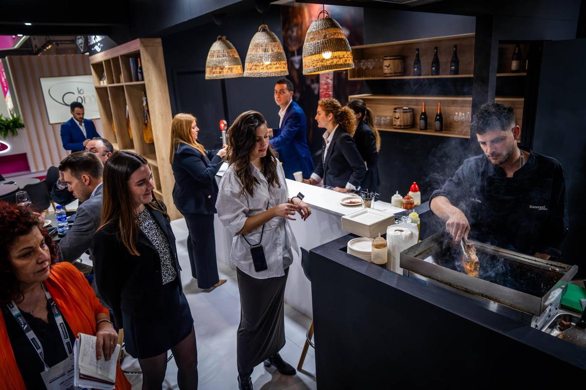 Ambiente en el primer día de Alientaria en la Fira de Barcelona