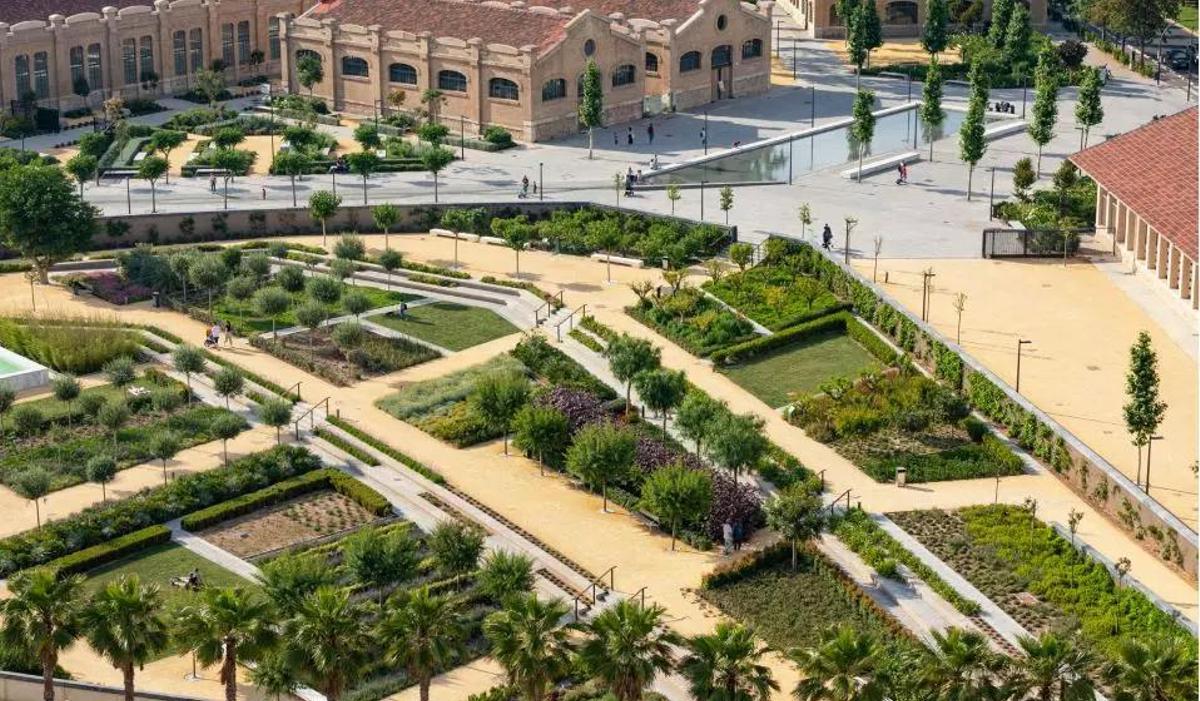 Recreación incluida en el proyecto del Parque Central de Valencia.