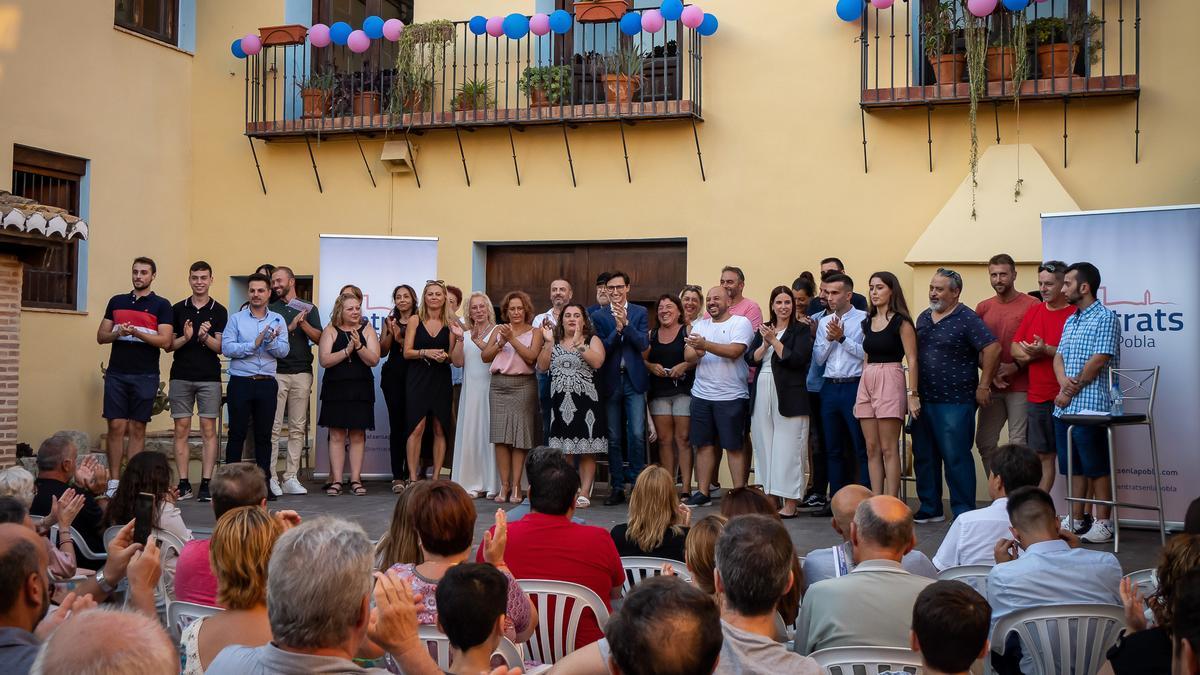 Acto de presentación de Centrats en la Pobla