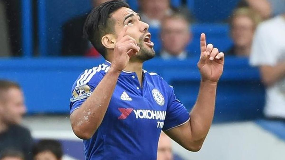 Radamel Falcao, actual jugador del Chelsea.