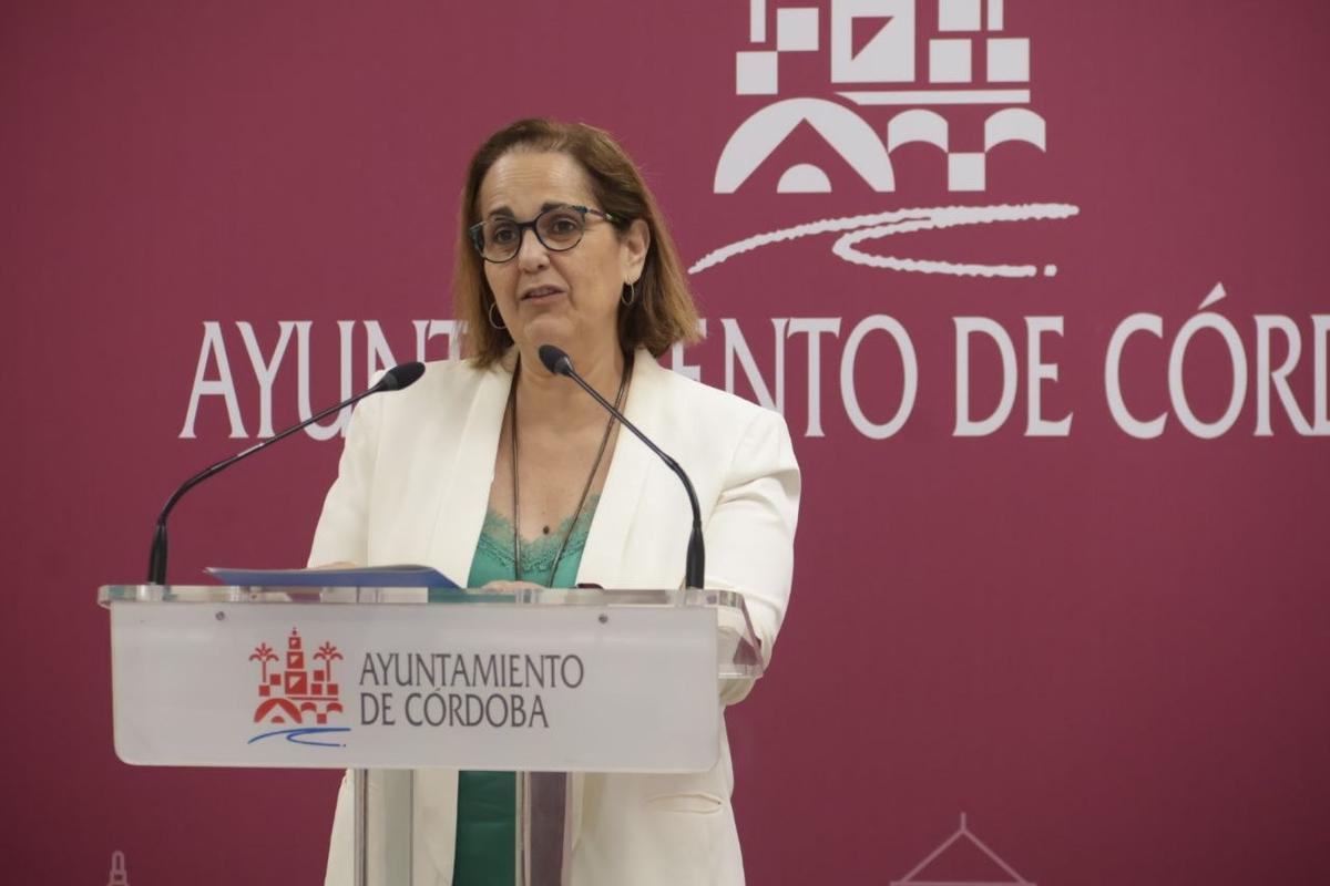 Blanca Torrent, este martes en el Ayuntamiento.