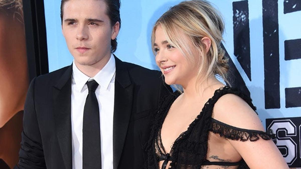 Chloe Moretz y Brooklyn debutan como pareja en la alfombra roja