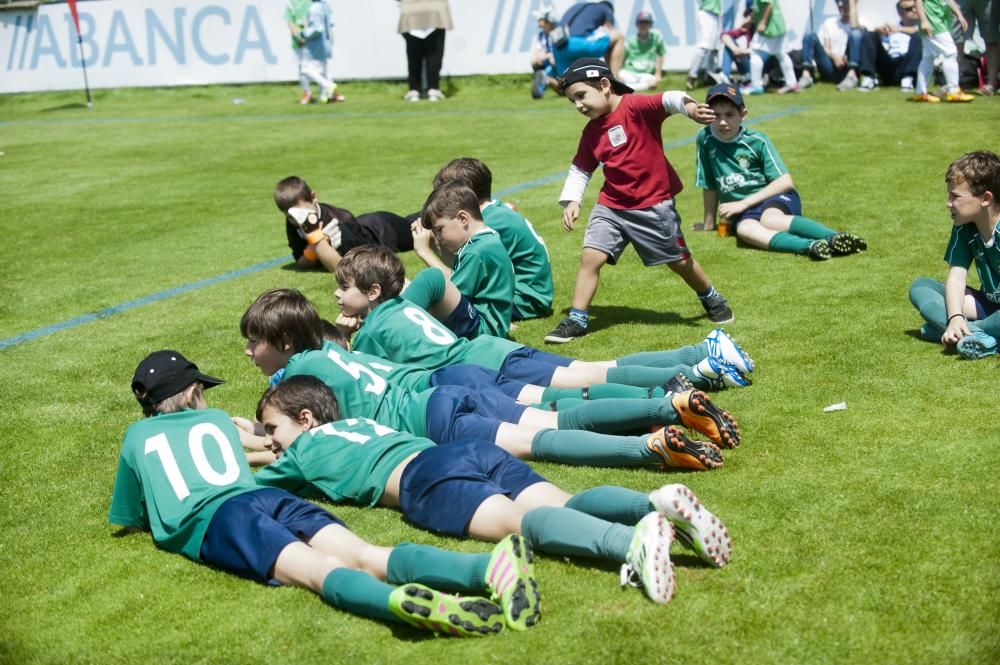 3.000 pequeños futbolistas en Abegondo