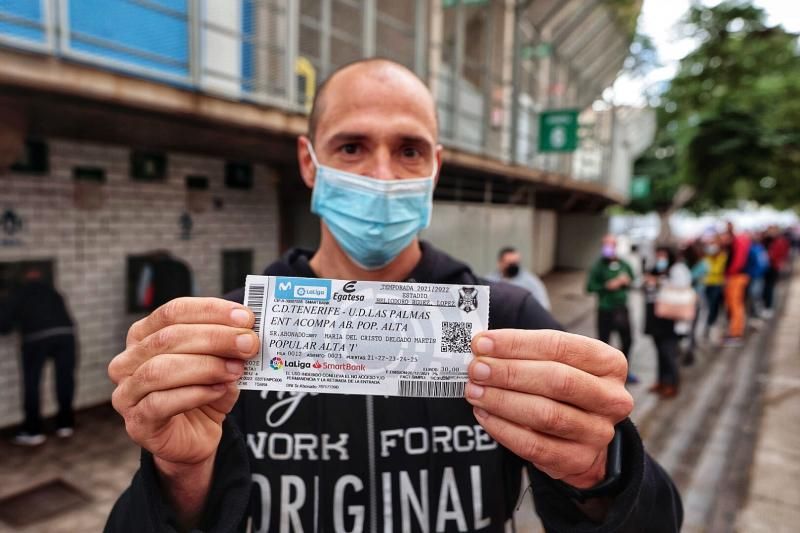 El CD Tenerife empieza a vender entradas para el partido ante la UD Las Palmas