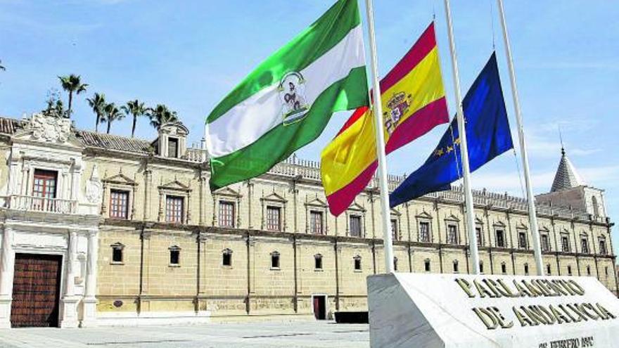 Sede del Parlamento de Andalucía, en Sevilla.