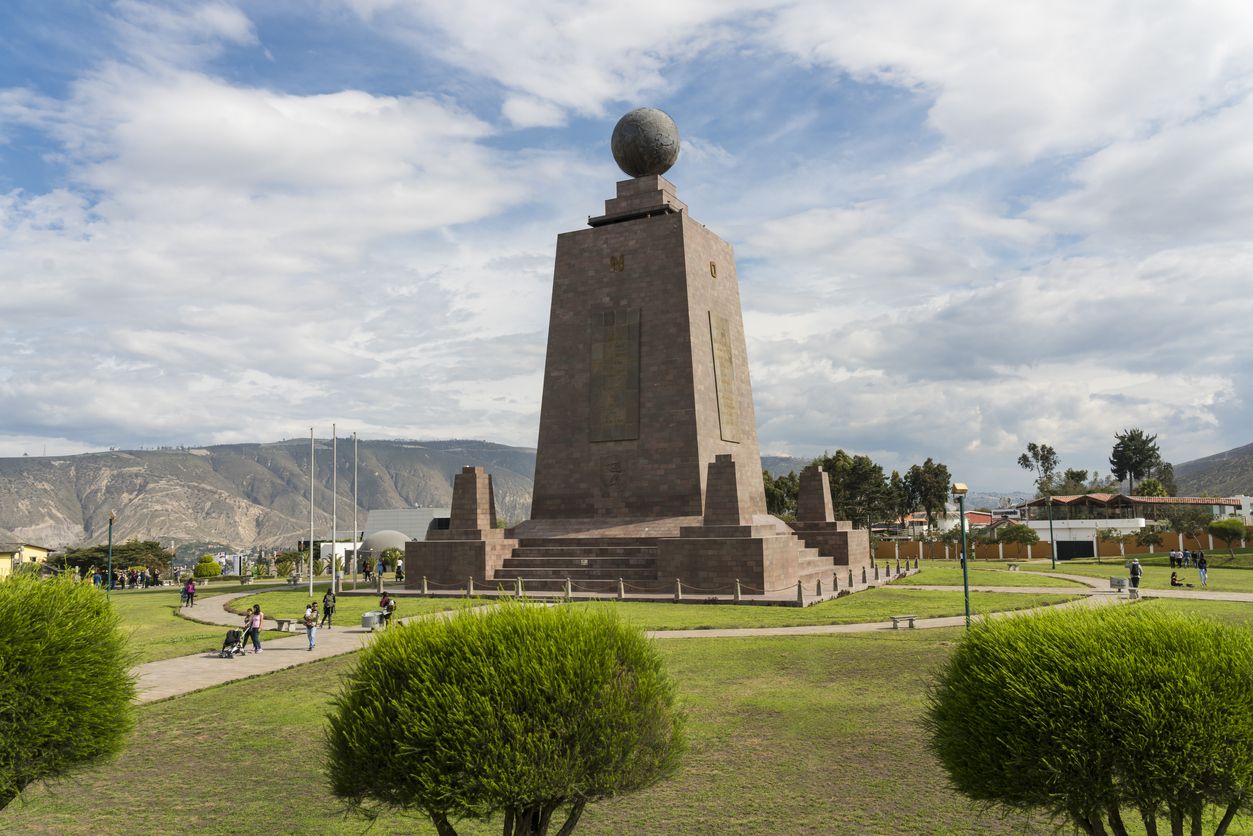 El Monumento Mitad del Mundo de Quito