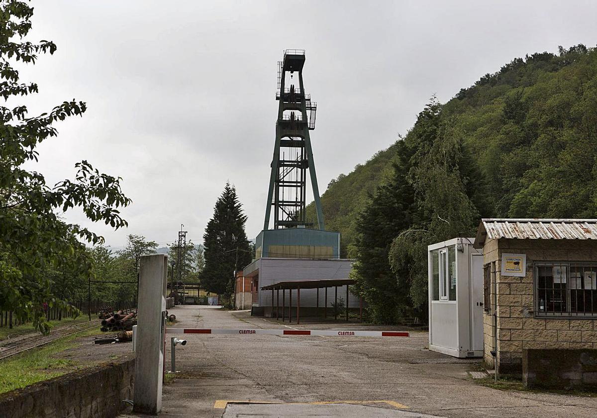 El pozo Carrio, de Hunosa, uno de los últimos en cerrar.