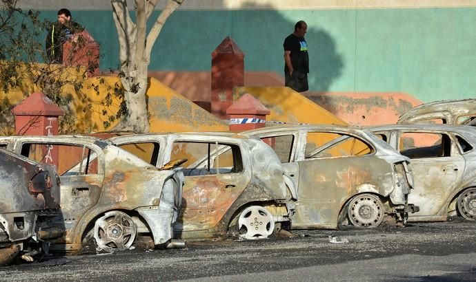 24/08/2018 JINÁMAR, TELDE. Incendio de 25 ...