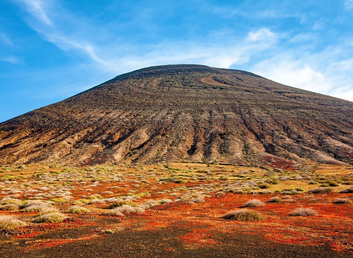 La naturaleza exótica de la isla es verdaderamente curiosa.