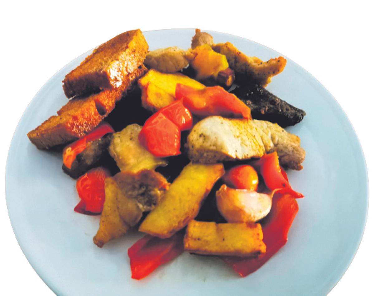 Frit de matances, com el que es fa habitualment a l'illa