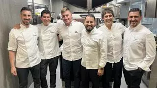 Gran éxito del menú exclusivo organizado a seis manos en Zaragoza