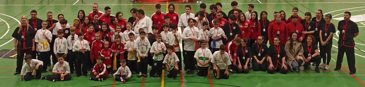 Exhibición técnica y convivencia en el VII Encuentro Nei Gijón-Kung Tai Lalín