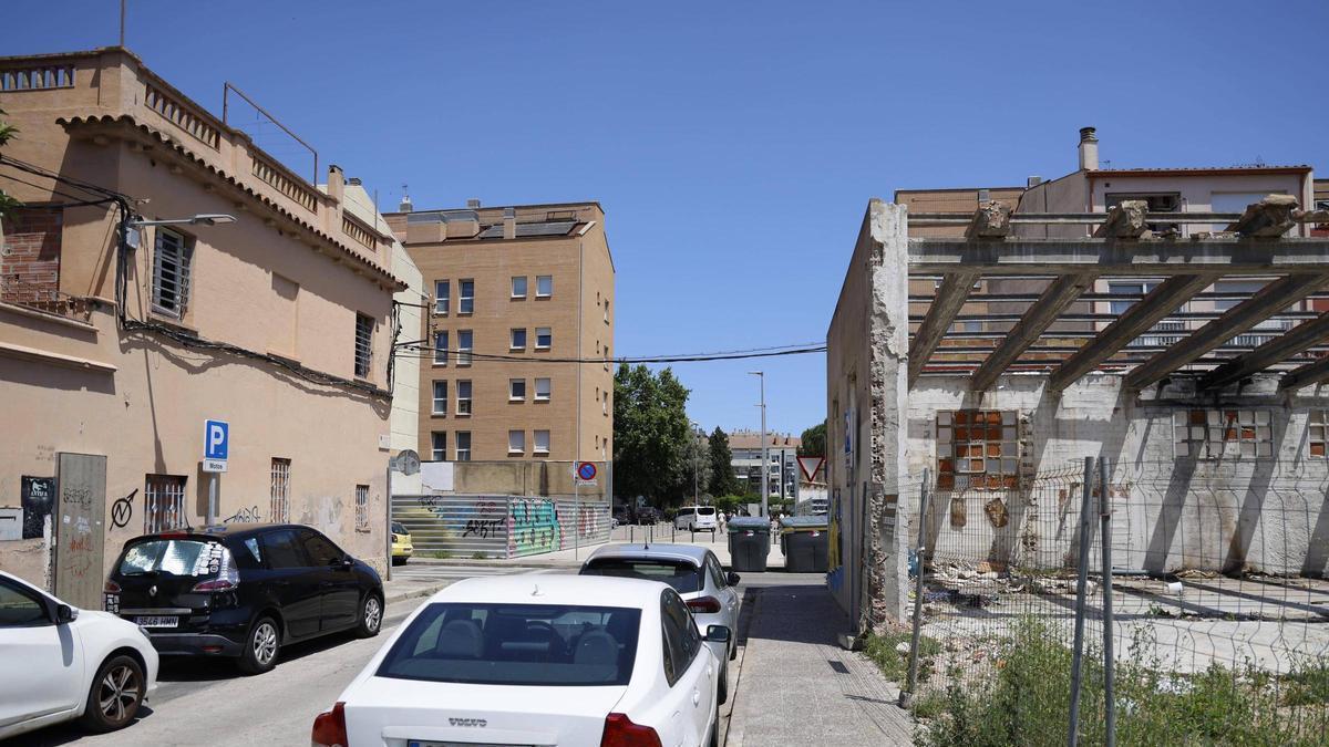 El carrer Universitat de Cervera, on segons els veïns diuen que la situació és més preocupant.