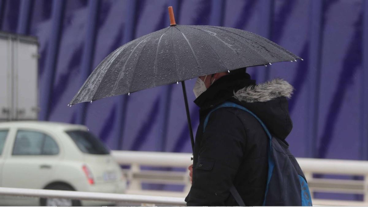 El tiempo en València: lluvias intensas y nubes dispersas para este miércoles