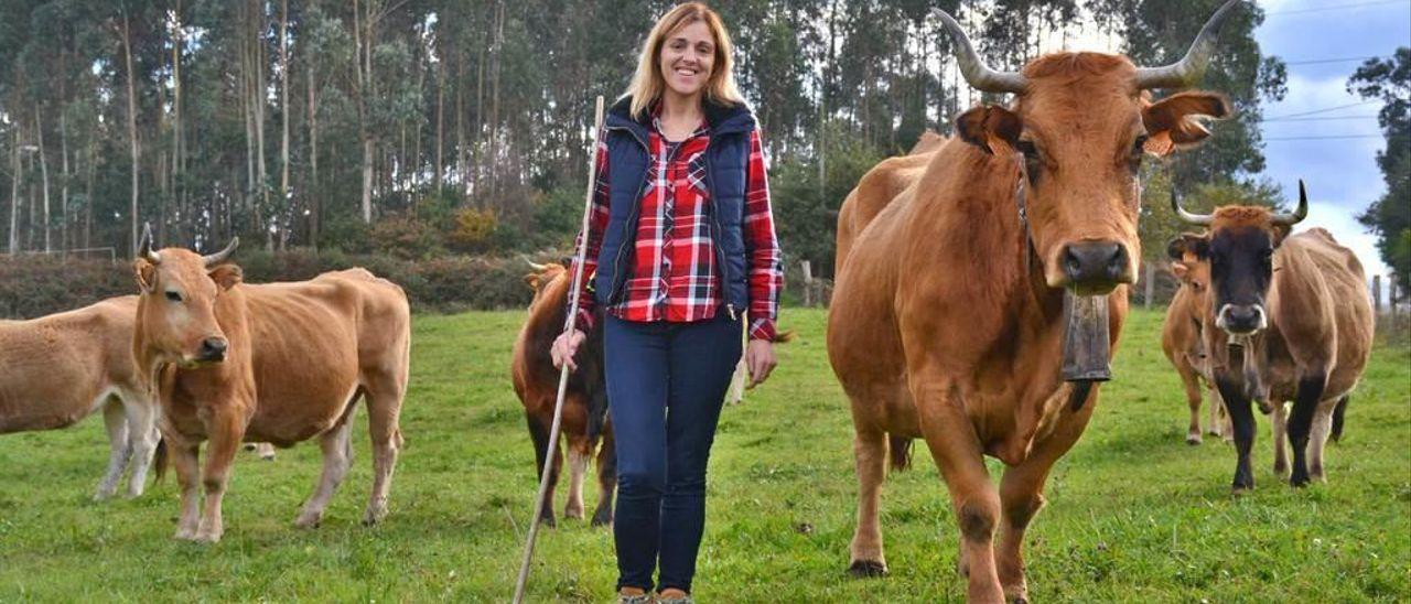 La ganadera Lucía Velasco Rodríguez.