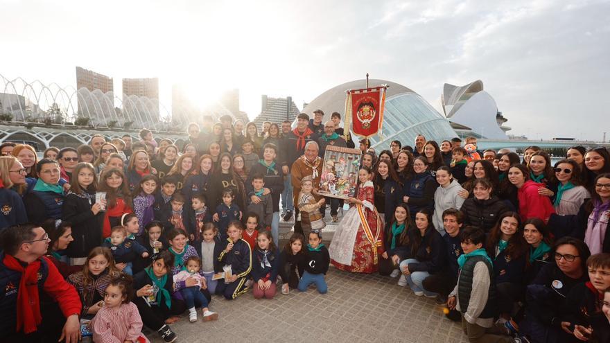 Así ha recibido  Duque de Gaeta el veredicto como Ninot Indultat Infantil de este año