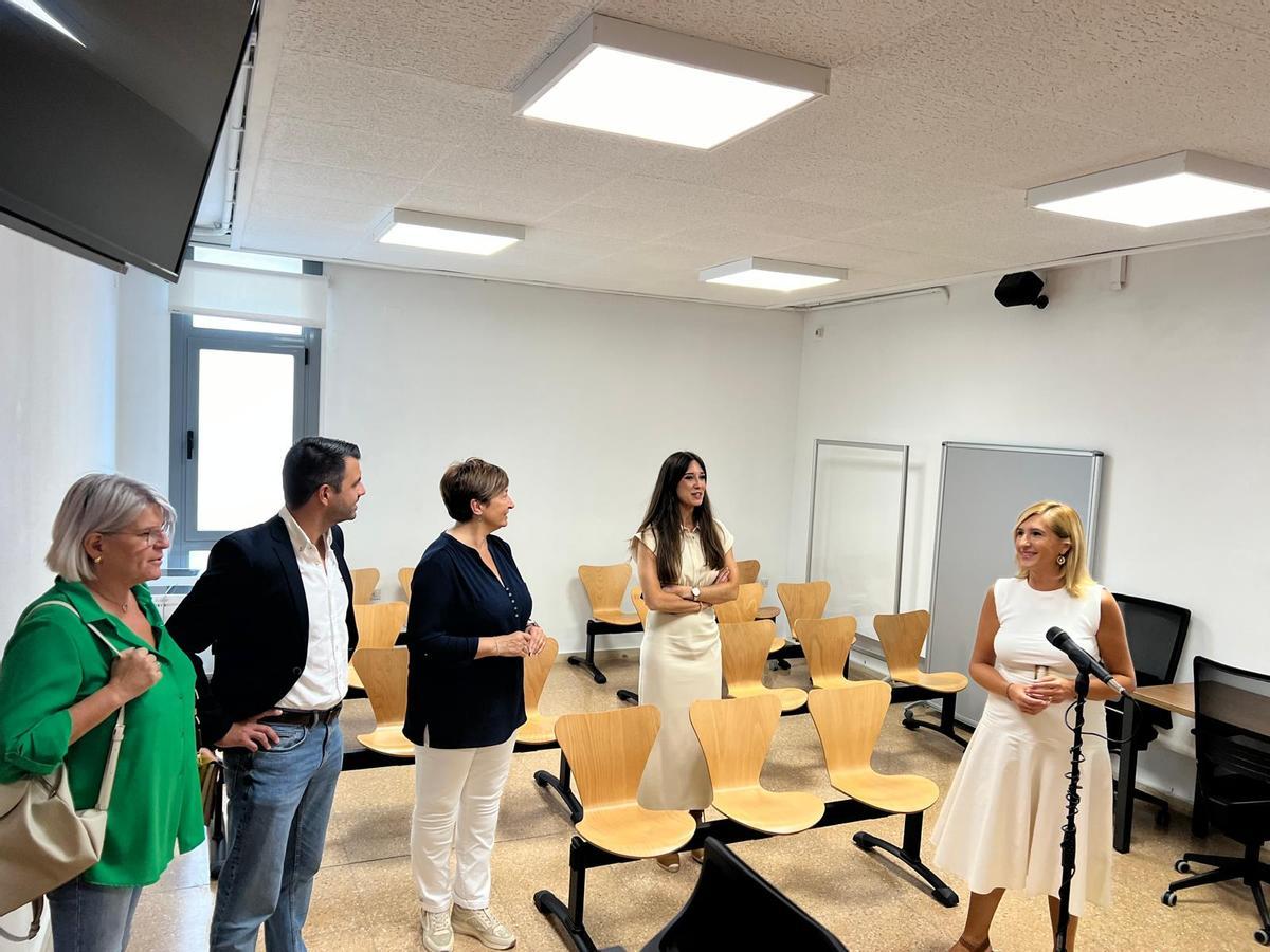 Durante la visita se han examinado las instalaciones del juzgado de Segorbe.