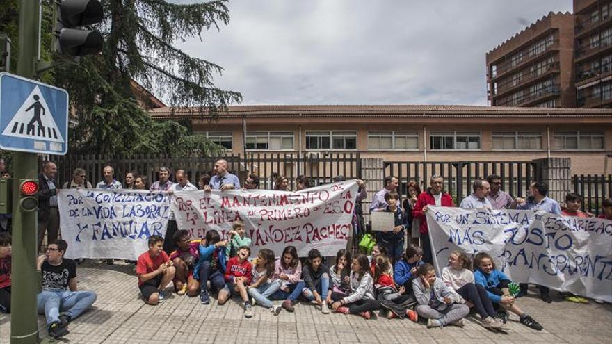 Nueva protesta de los padres del Pacheco, que plantean otras vías