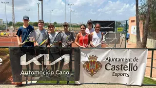 El Circuito Provincial de Tenis triunfa en Almassora