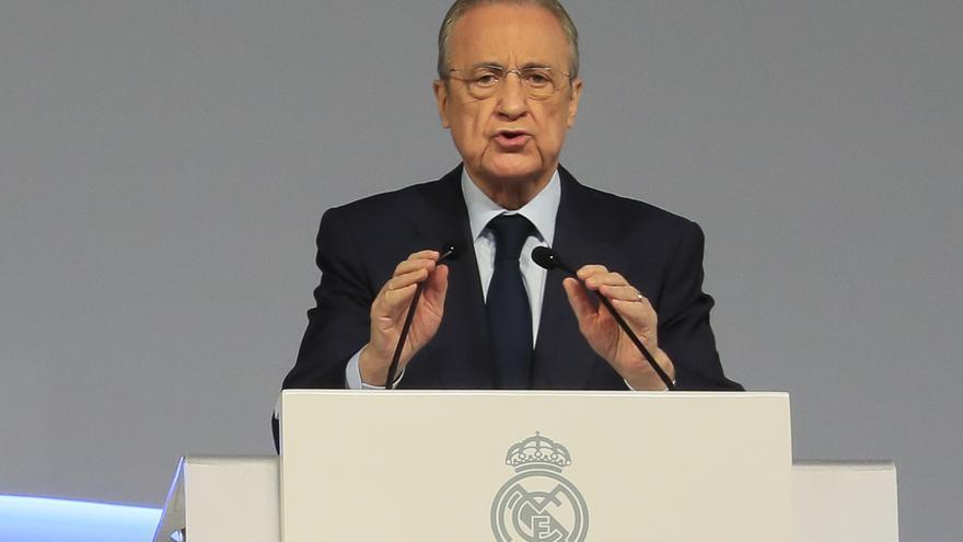 Florentino Pérez, operado de un nódulo en un pulmón