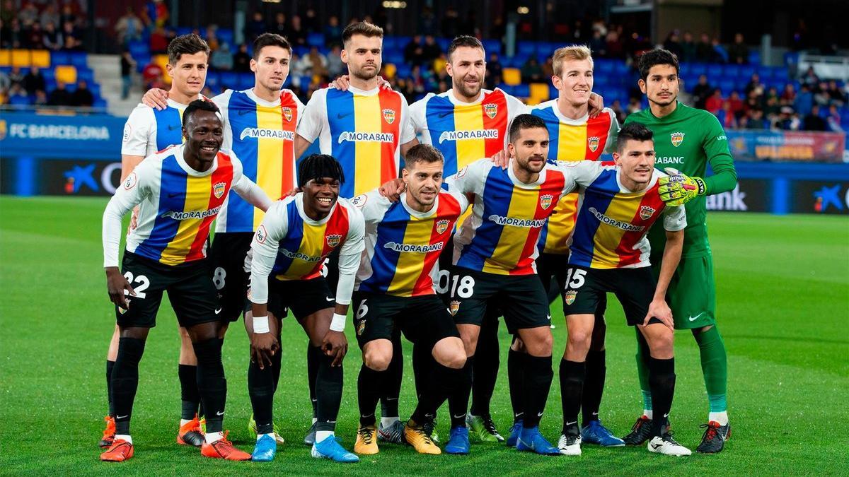 11 titular del Andorra antes de enfrentarse al Barça B