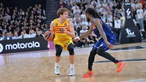 Rokas Jokubaitis, en el partido ante Asvel