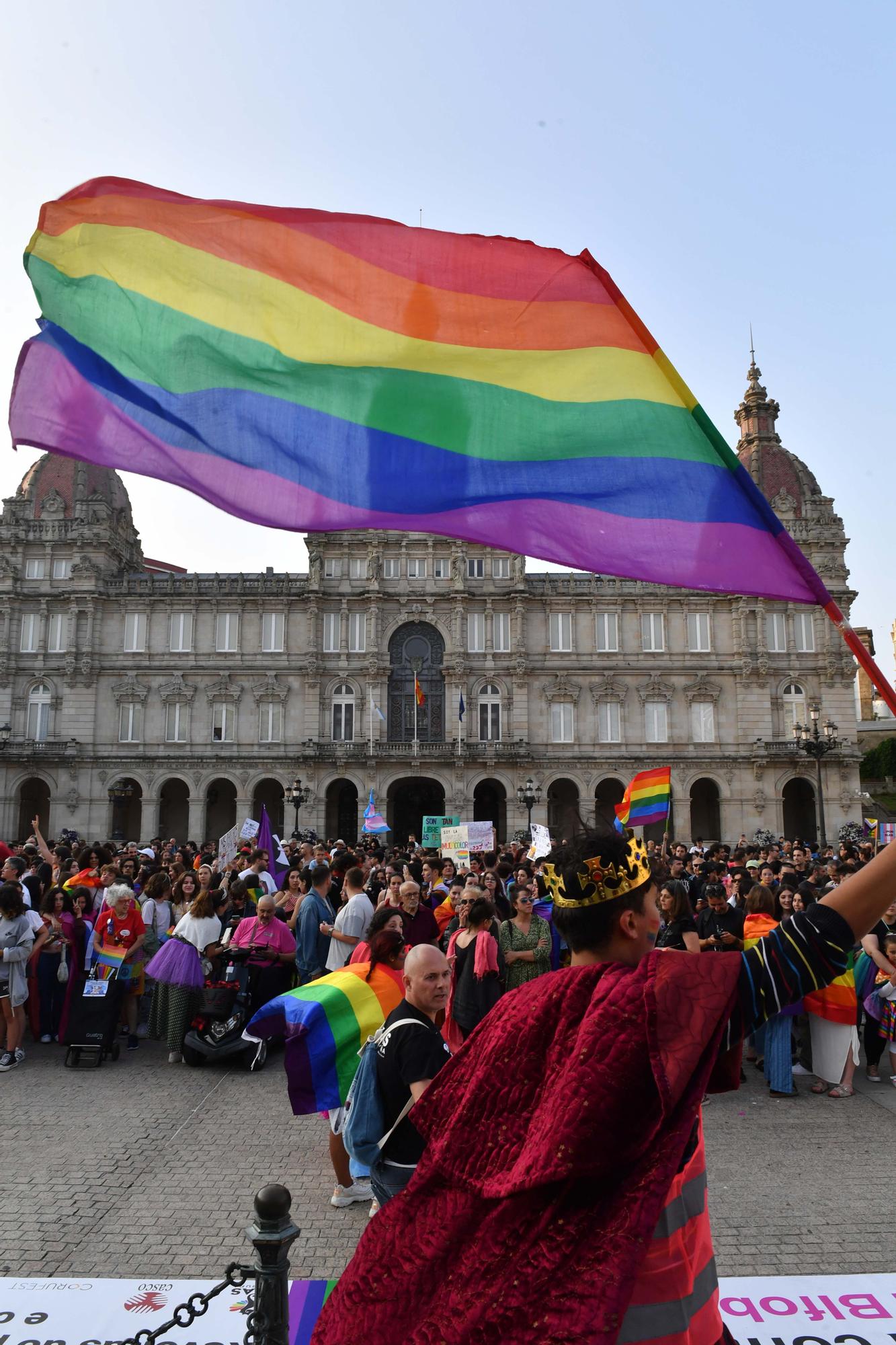 Orgullo LGBT en A Coruña: “No es un desfile, es una revuelta”