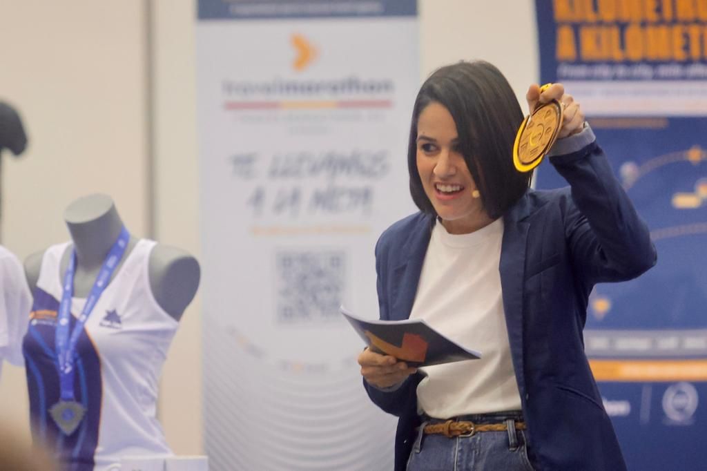 La presentación del Medio Maratón de València, en imágenes