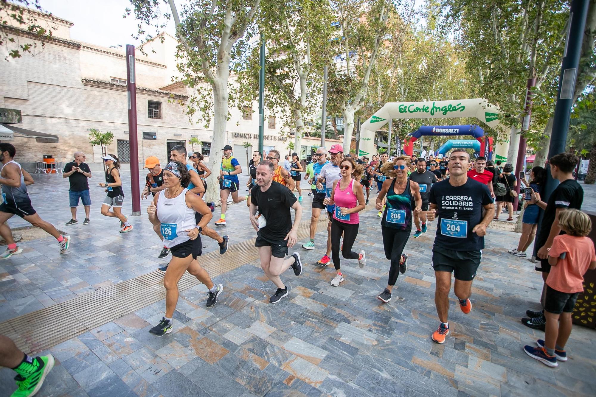 I Carrera Solidaria Alfonso X de Murcia