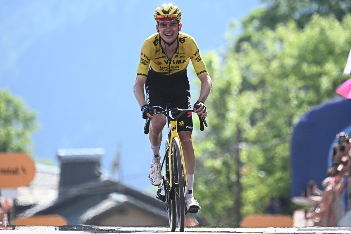 Las mejores imágenes de la 19ª etapa del Giro de Italia.