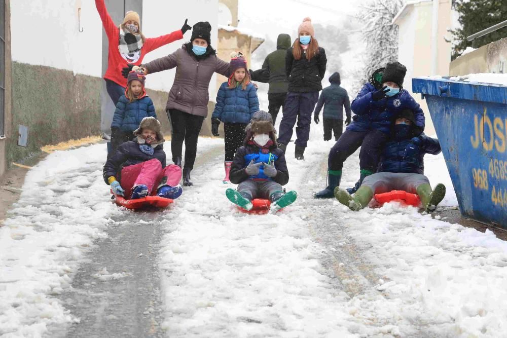 Nieve en Coy, Lorca