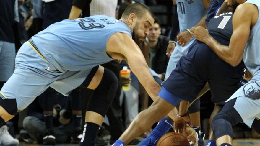 El jugador de los Grizzlies de Memphis, Marc Gasol.