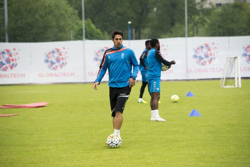 Entrenamiento del Real Oviedo