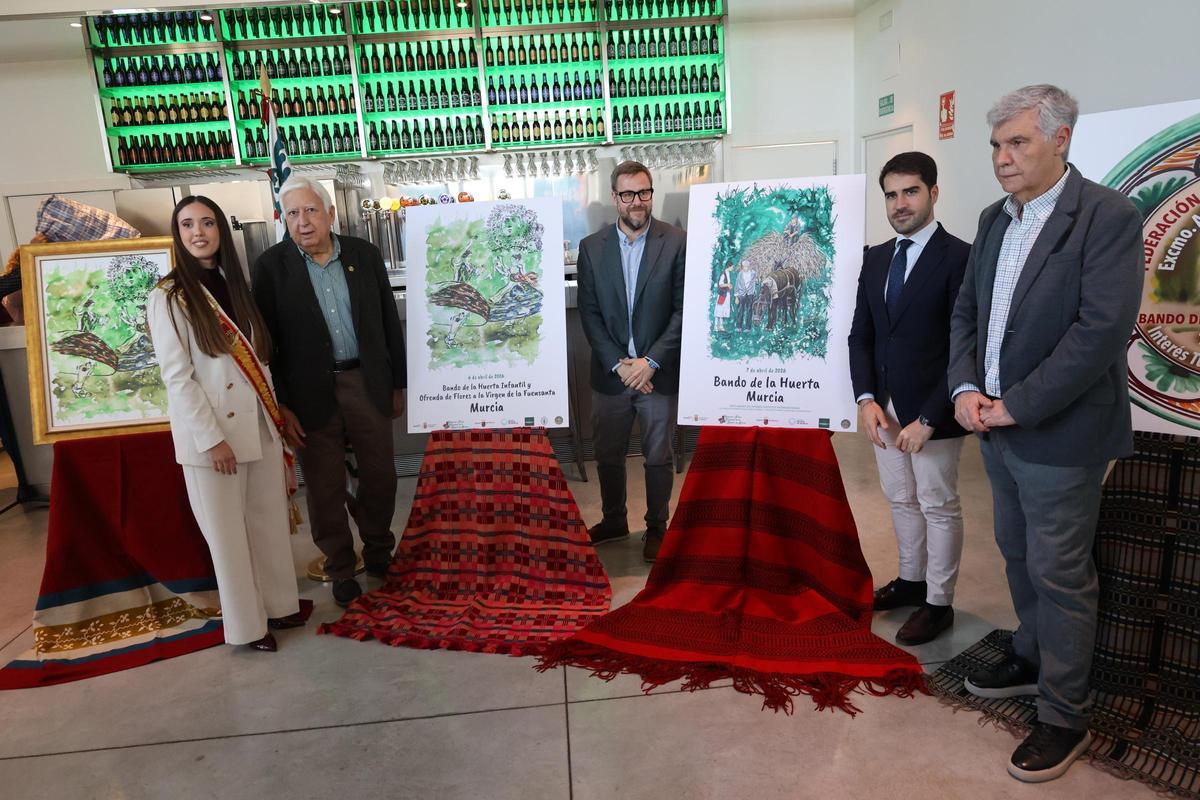Presentación de los carteles del Bando de la Huerta de este año.