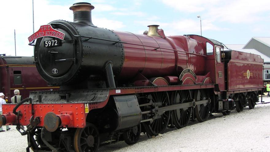 Imagen del Expreso de Hogwarts.