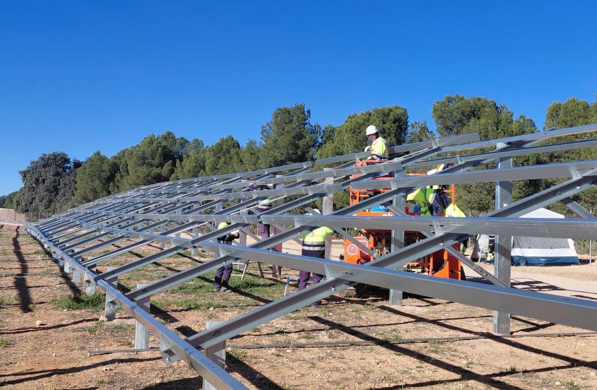 Inicio construcción plantas fotovoltaicas de Iberdrola en la C. Valenciana.